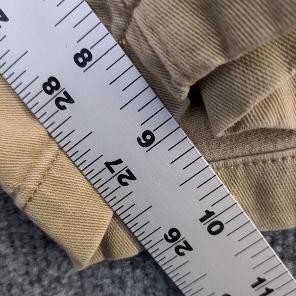 Dockers Men's Chino Shorts Tan Size 42 Cotton Blend Slash Pockets - Picture 10 of 14